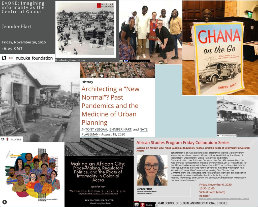 Digital footprints of collaborations and pandemic presentations and publications to diverse audiences